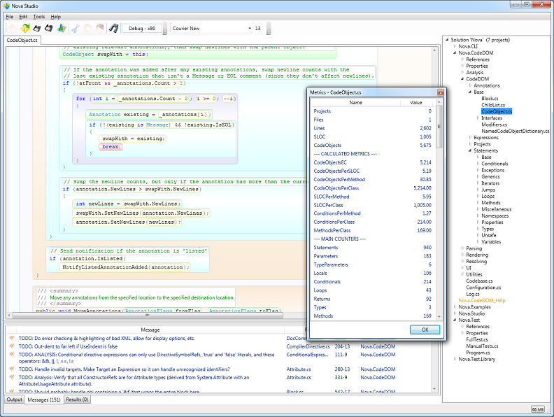 Screenshot for C# Parser and CodeDOM 4.0